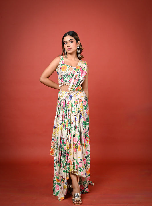 Guldasta Pre-Draped Saree