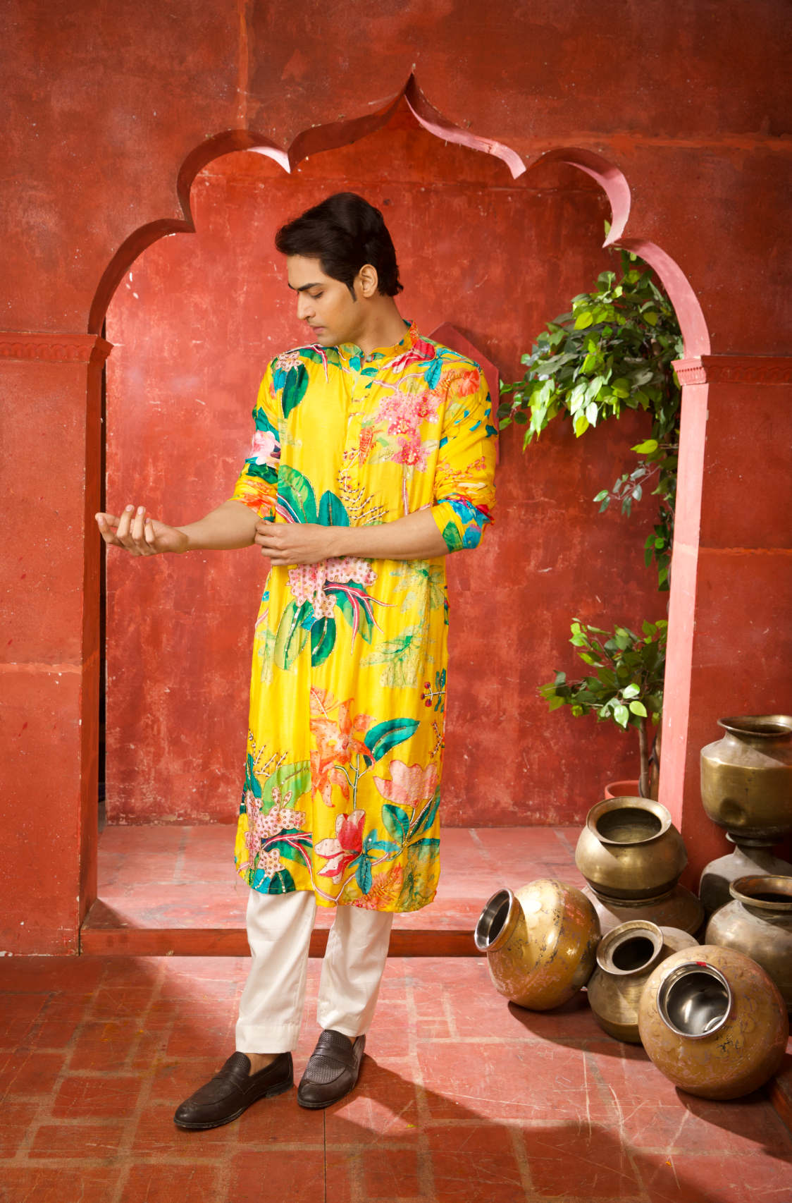 Marigold Kurta Set