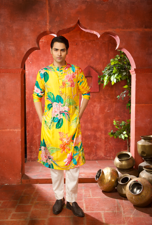 Marigold Kurta Set