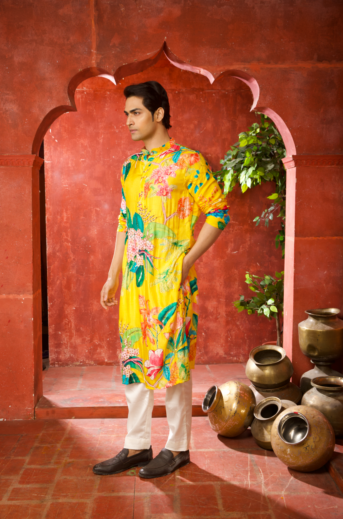 Marigold Kurta Set