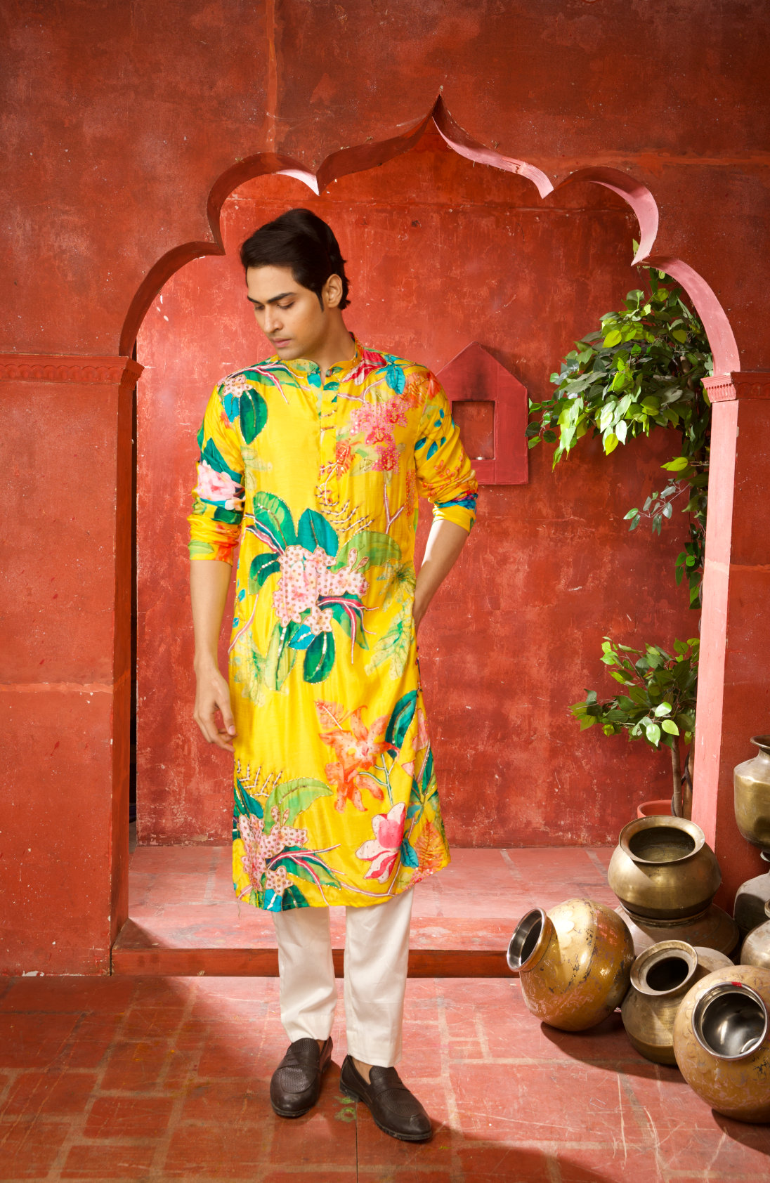 Marigold Kurta Set