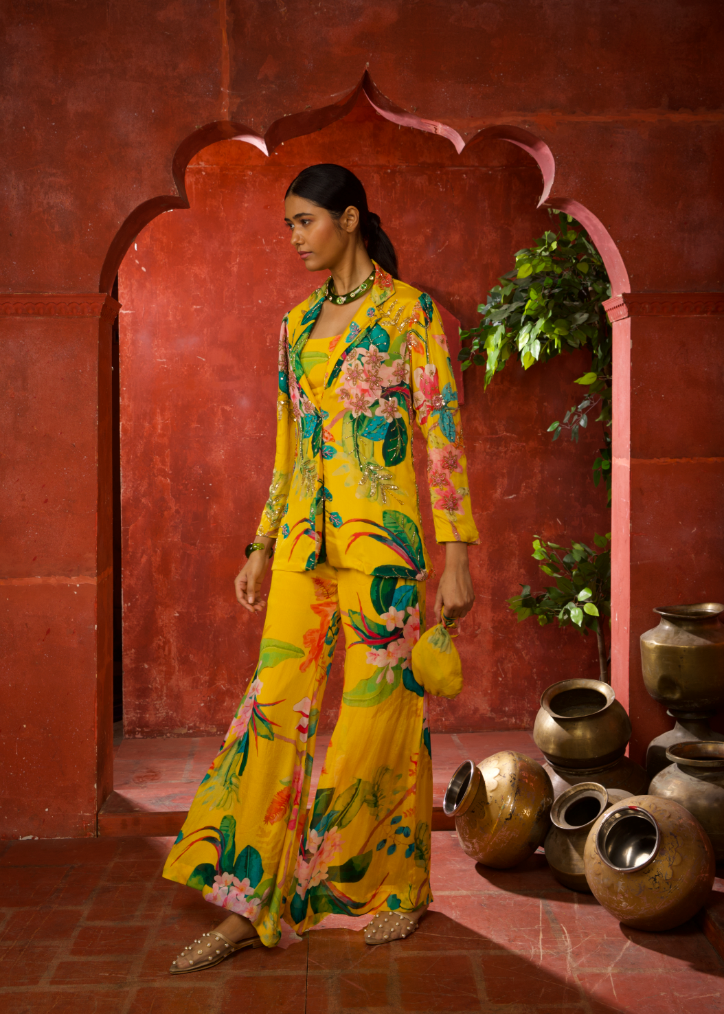 Marigold Blazer Set