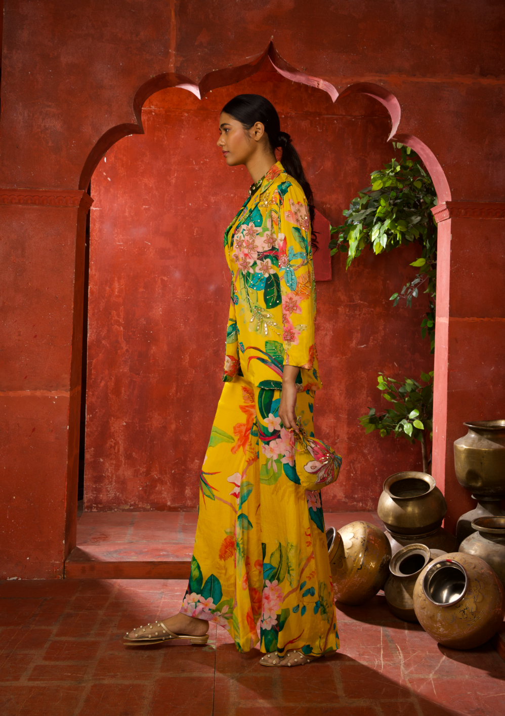Marigold Blazer Set